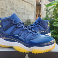 High Top Sneakers, Blue White Yellow Purple Colorway, Lace Up Design, Casual Gift for Sneaker Fans