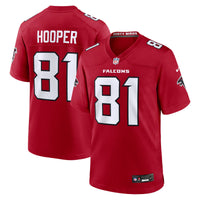 Atlanta Falcons Austin Hooper Red Team Game Jersey