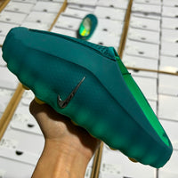 Slides, Green Red Colorway, Slip On Design, Casual Gift for Shoe Lovers