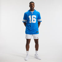 Detroit Lions Jared Goff Blue Game Jersey