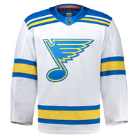 St. Louis Blues White Away Authentic Pro Jersey