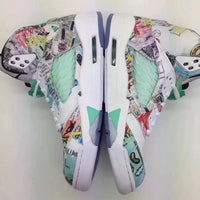 Sneakers, Multicolor Colorway, Lace Up Design, Casual Gift for Sneaker Fans