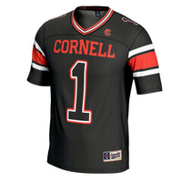 #1 Cornell Big Red Football Jersey - Black