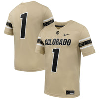#1 Colorado Buffaloes Alternate Game Football Jersey - Gold