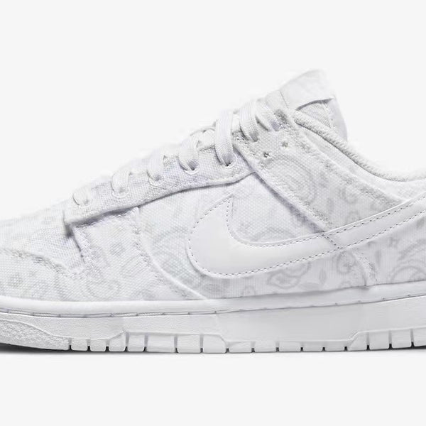 Low Top Sneakers, White Colorway, Casual Gift for Sneaker Fans