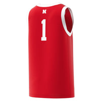 #1 Nebraska Huskers Replica Swingman Jersey - Scarlet