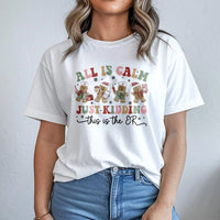 Humorous Gingerbread Medical Shirt, ER Nurse Christmas Shirt, Emergency Room Holiday Graphic Shirt, Hospital Staff Tee, Xmas RN Present for Women