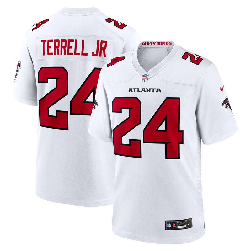 Atlanta Falcons A.J. Terrell White Game Jersey