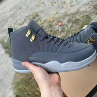 High Top Sneakers, Gray Colorway, Lace Up Design, Casual Gift for Sneaker Fans