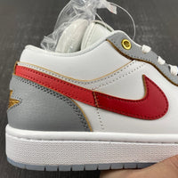 Low Top Sneakers, Blue White Red Colorway, Lace Up Design, Casual Gift for Sneaker Fans