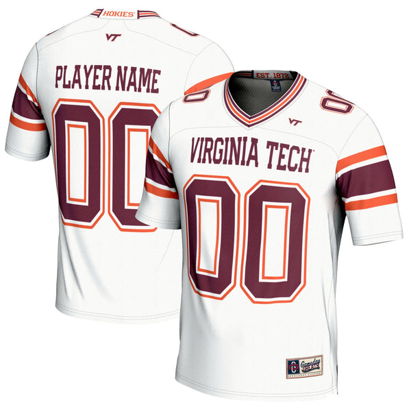 Virginia Tech Hokies NIL Pick-A-Player Football Jersey - White