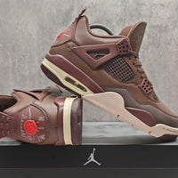 Mid Top Sneakers, Brown Colorway, Lace Up Design, Casual Gift for Sneaker Fans