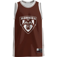 St. Bonaventure Bonnies Lightweight Basketball Jersey - Brown