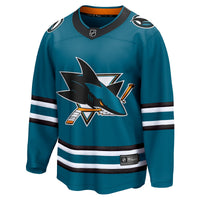 San Jose Sharks Teal Home Breakaway Jersey