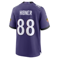 Baltimore Ravens Matthew Hibner Purple Team Game Jersey