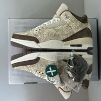 Low Top Sneakers, Beige Brown Colorway, Lace Up Design, Casual Gift for Sneaker Fans