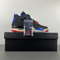 Low Top Sneakers, Blue Black Red Colorway, Lace Up Design, Casual Gift for Sneaker Fans