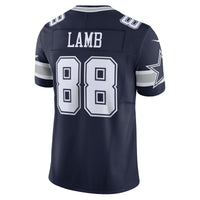 Dallas Cowboys CeeDee Lamb Navy Limited Jersey