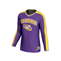 LSU Tigers NIL Pick-A-Player Lightweight Collegiate Volleyball Fashion Jersey - Purple