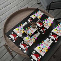 Adorable Llama with Sunglasses Gift Wrap, Humorous Alpaca Christmas Wrapping Paper, Retro Holiday Wrapping Paper, Xmas Animal Gift Wrap Roll Paper