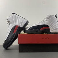 Low Top Sneakers, White Black Red Colorway, Lace Up Design, Casual Gift for Sneaker Fans