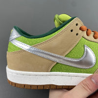 Low Top Sneakers, Green Colorway, Lace Up Design, Casual Gift for Sneaker Fans