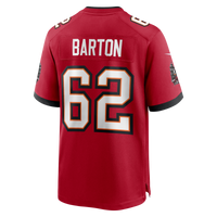 Graham Barton Pick No. 26 Red Player Game Jersey