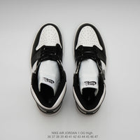 Sneakers, Black White Colorway, Lace Up Design, Casual Gift for Sneaker Fans