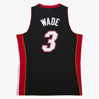 Miami Heat NBA Dwyane Wade 2012 Road Hardwood Classics Swingman Jersey