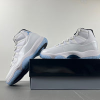 Low Top Sneakers, Blue White Colorway, Lace Up Design, Casual Gift for Sneaker Fans