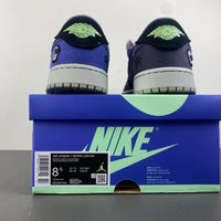 Low Top Sneakers, Blue White Colorway, Lace Up Design, Casual Gift for Sneaker Fans