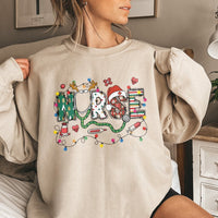 Plaid Stethoscope Holiday Sweater, Christmas Nurse Sweatshirt, Festive RN Medical Crewneck, Hospital Staff Xmas Sweatshirt, Nursing Present