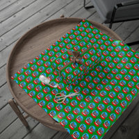 Colorful Stocking Gift Wrap, Gothic Skull Christmas Wrapping Paper, Spooky Xmas Present Wrap, Dark Holiday Gift Wrap, Punk Gift Wrap