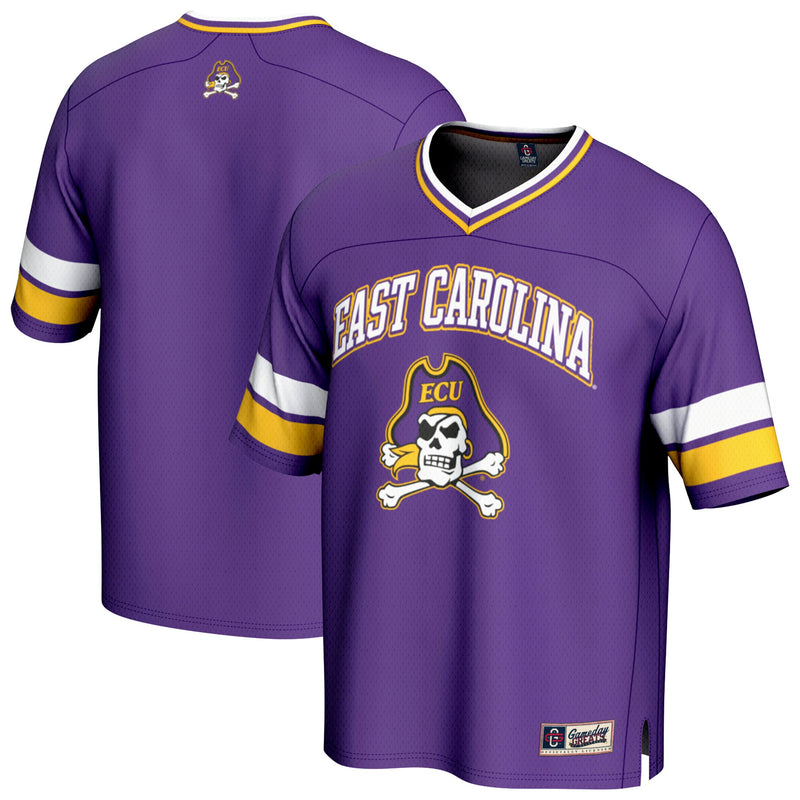 ECU Pirates Spirit Football Jersey - Purple