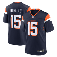 Denver Broncos Nik Bonitto Navy Alternate Game Jersey