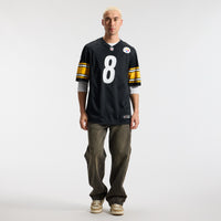 Pittsburgh Steelers Aaron Rodgers Black Game Jersey