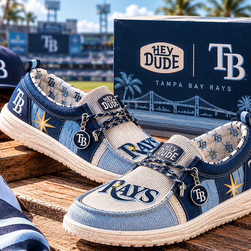 Tampa Bay Rays Signature Graphic Driving Loafers