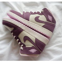 Low Top Sneakers, Purple Pink Colorway, Lace Up Design, Casual Gift for Sneaker Fans