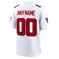 Atlanta Falcons White Custom Game Jersey
