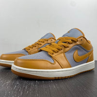Low Top Sneakers, Yellow Gray Colorway, Lace Up Design, Casual Gift for Sneaker Fans