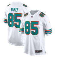 Miami Dolphins Mark Duper White Retired Player Jersey