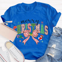 Adorable Holiday Educator Shirt, Merry Christmas Teacher T-Shirt, School Teacher Graphic Tee, Winter Christmas Teacher Shirt, Teacher Xmas Present