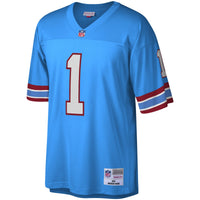 Houston Oilers Warren Moon Light Blue Legacy Replica Jersey