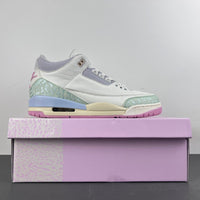 Retro Low Top Sneakers, White Green Pink Colorway, Lace Up Design, Casual Gift for Sneaker Fans