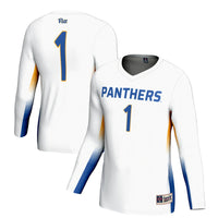 #1 Pitt Panthers Lightweight Volleyball Jersey - White