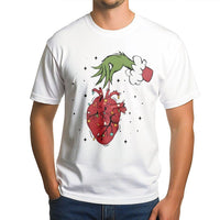 Christmas Heart Shirt, Festive Anatomical Heart T-Shirt, Nurse Xmas Graphic Tee, Medical Professional Holiday T-Shirt, Nursing Student Present