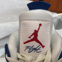 Mid Top Sneakers, Blue White Gray Navy Colorway, Lace Up Design, Casual Gift for Sneaker Fans