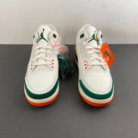 Low Top Sneakers, White Green Orange Colorway, Lace Up Design, Casual Gift for Sneaker Fans