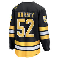 Boston Bruins Sean Kuraly Black Home Breakaway Player Jersey
