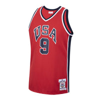 USA 1984 Michael Jordan USA Basketball Authentic Alternate Jersey - Red